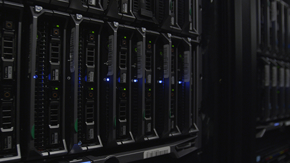 Telecommunication Equipment With Network Cables alt