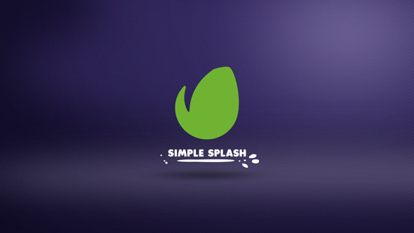 Simple Splash Logo - VideoHive 11552050