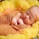 Cute Little Newborn Baby Girl Laying In Flowers - VideoHive Item for Sale