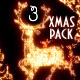 Shiny Christmas Elements Pack Shiny Christmas Elements Pack - VideoHive Item for Sale