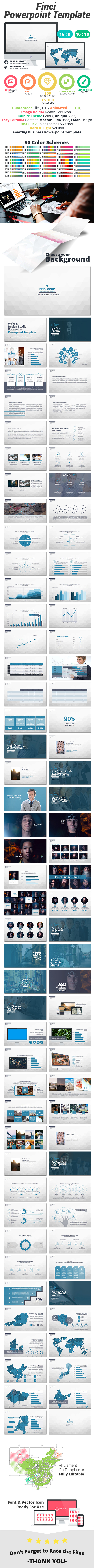 Finci Powerpoint Template - Business PowerPoint Templates