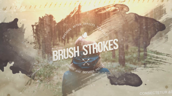 Brush Strokes Inspire - VideoHive 13888326