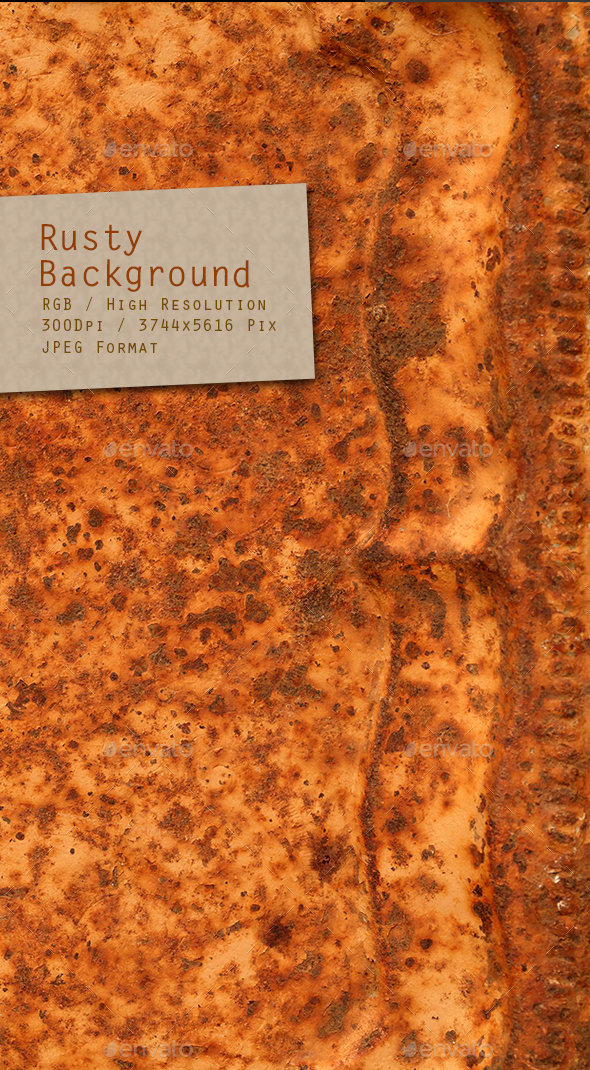 Rusty Background 0240 - Metal Textures