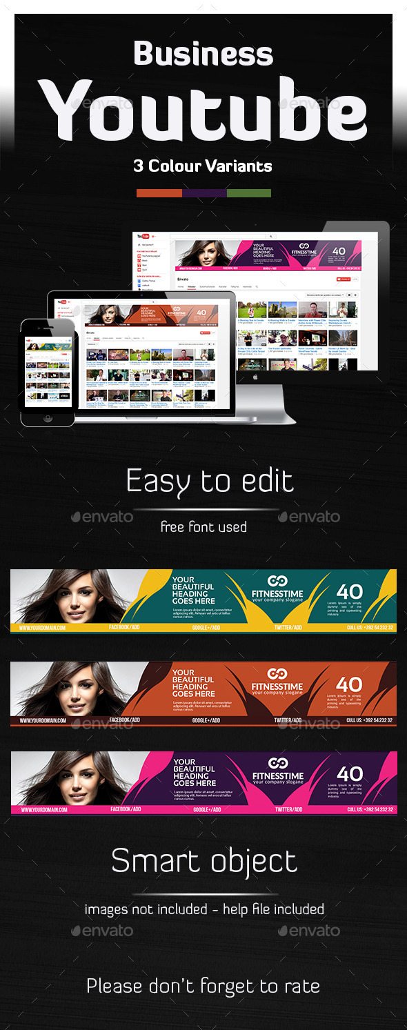 Ultimate Youtube Banner - YouTube Social Media