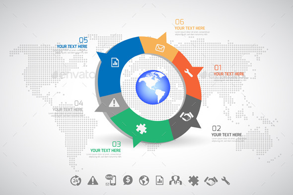 Modern Business Infographic