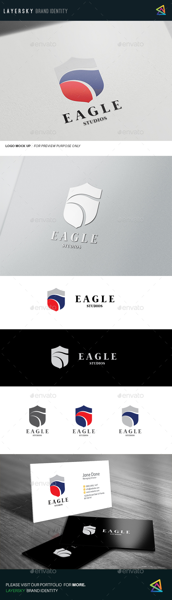 Eagle Logo - Animals Logo Templates