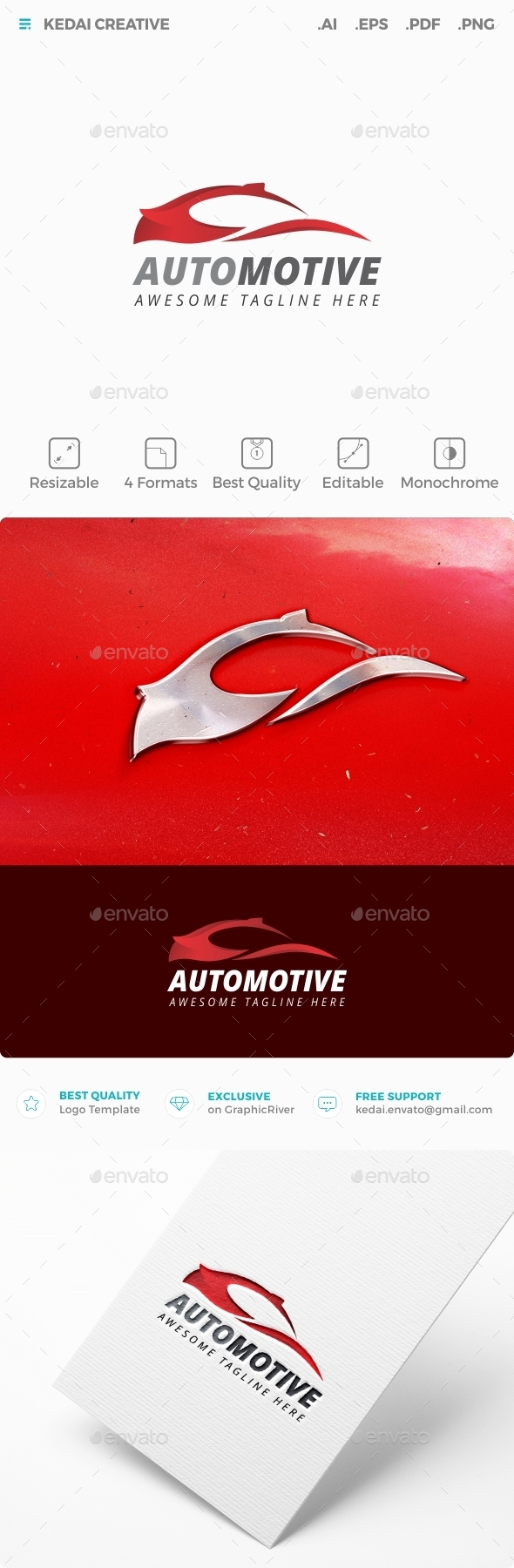 Automotive - Objects Logo Templates