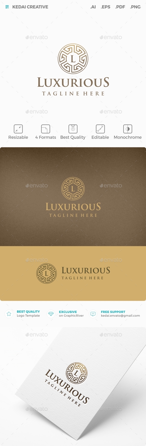 Luxurious - Symbols Logo Templates