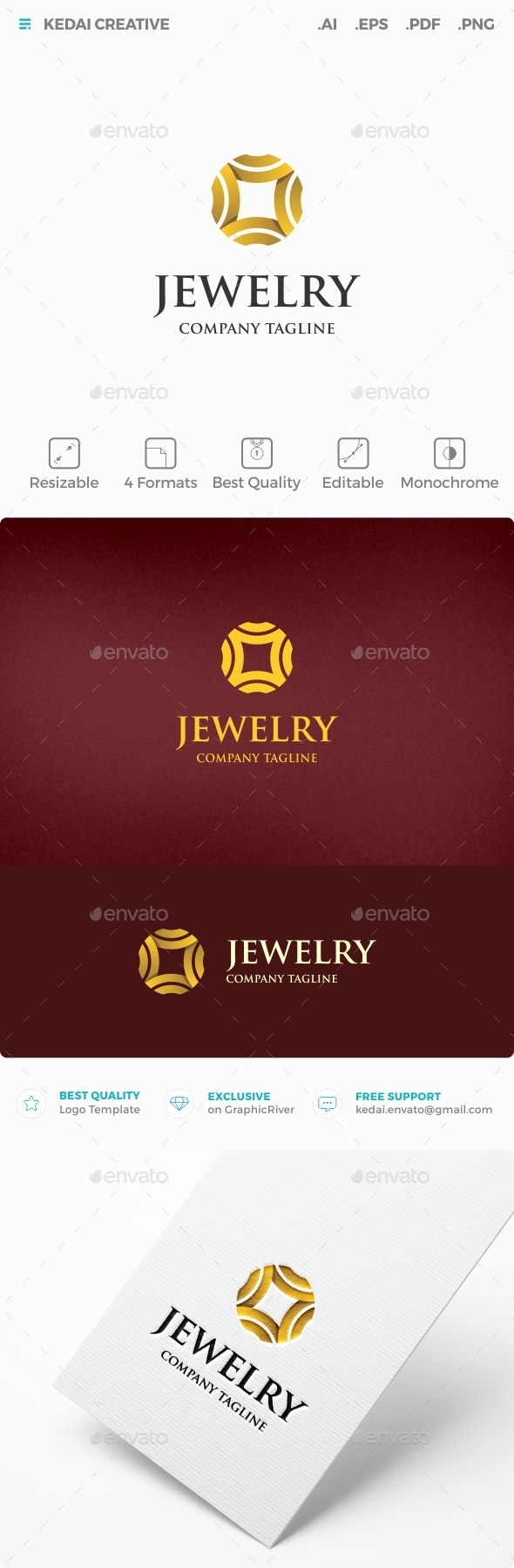 Jewelry - Symbols Logo Templates