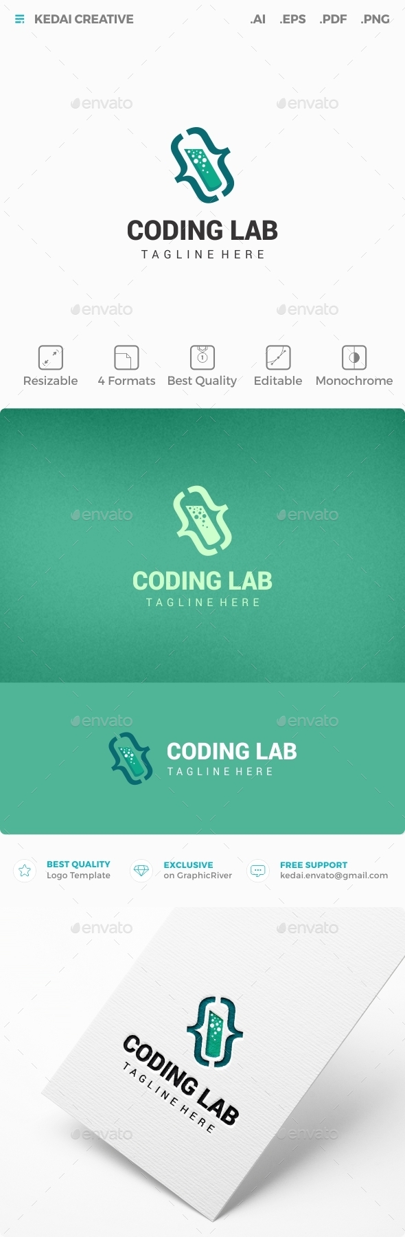 Coding Lab - Symbols Logo Templates