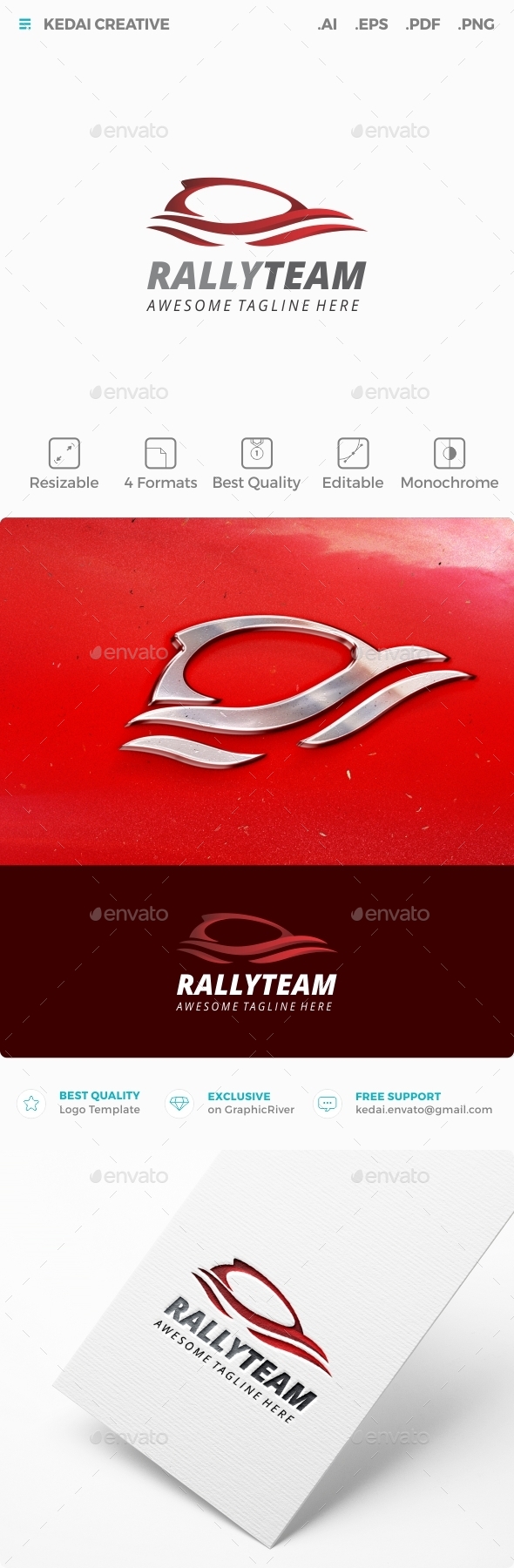 Rally Team - Objects Logo Templates
