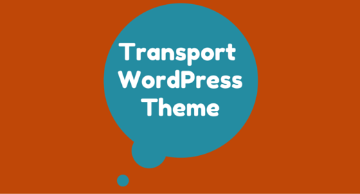 Transport WordPress Theme