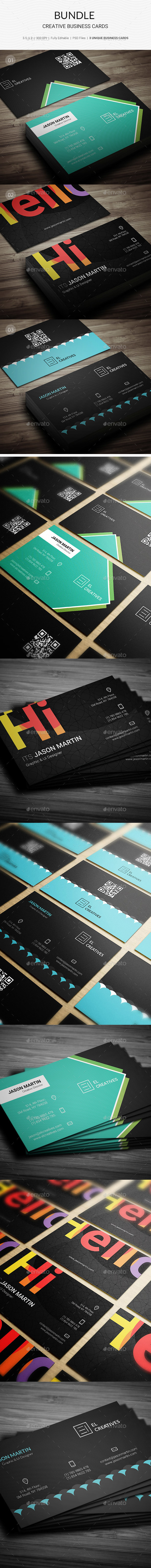 Bundle - Creative Business Cards - 157 - Creative Business Cards