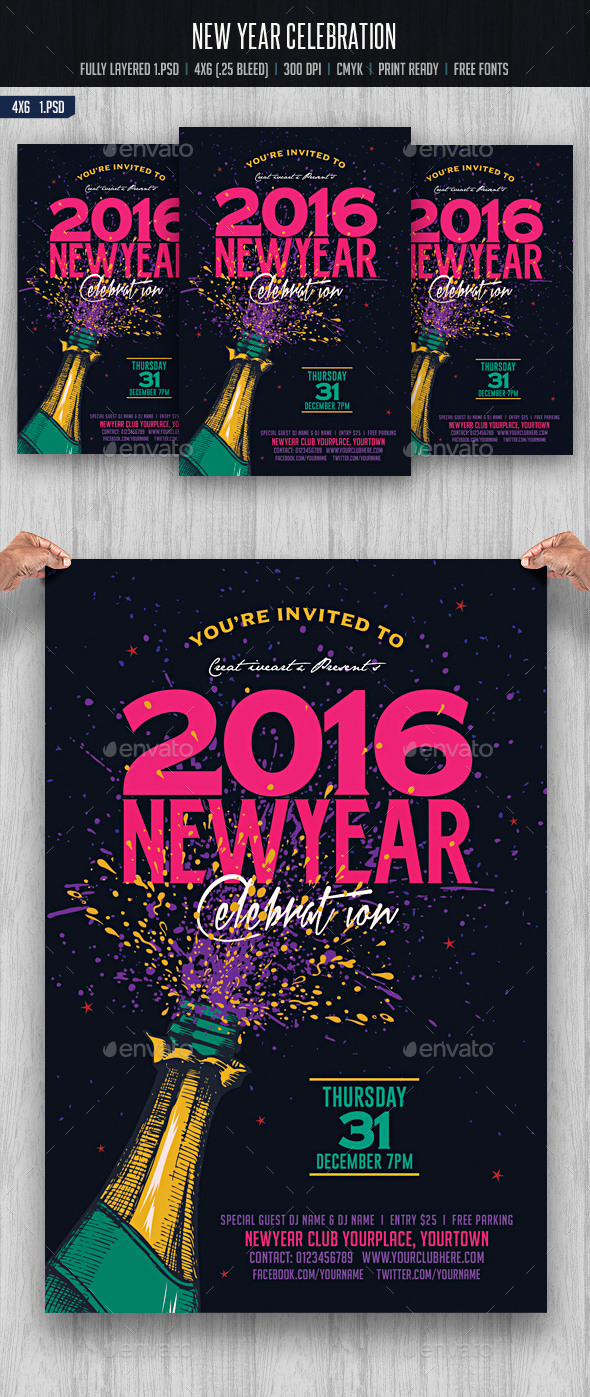 New Year Celebration - Clubs & Parties Events