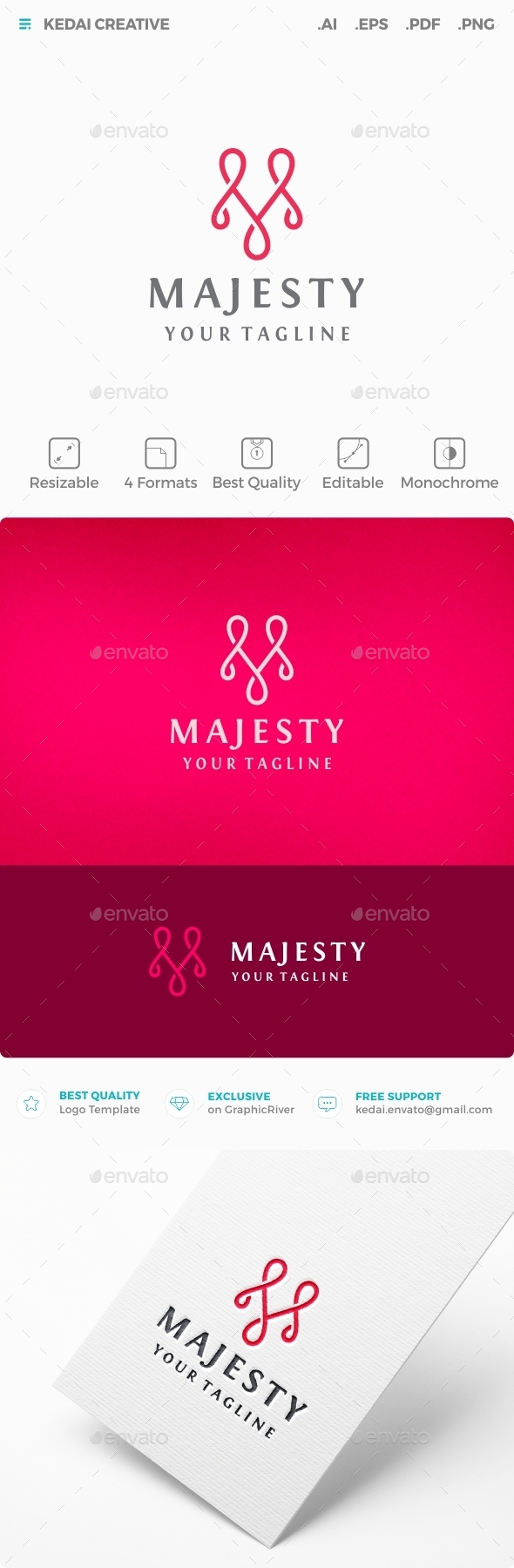 Majesty - Letters Logo Templates
