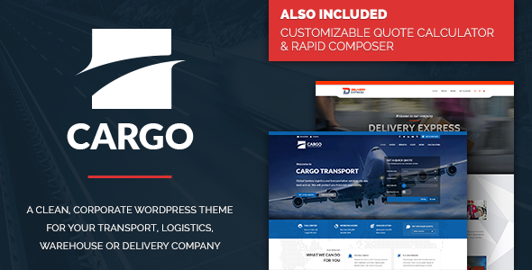 Cargo – Transport & Logistics Theme - Business Corporate