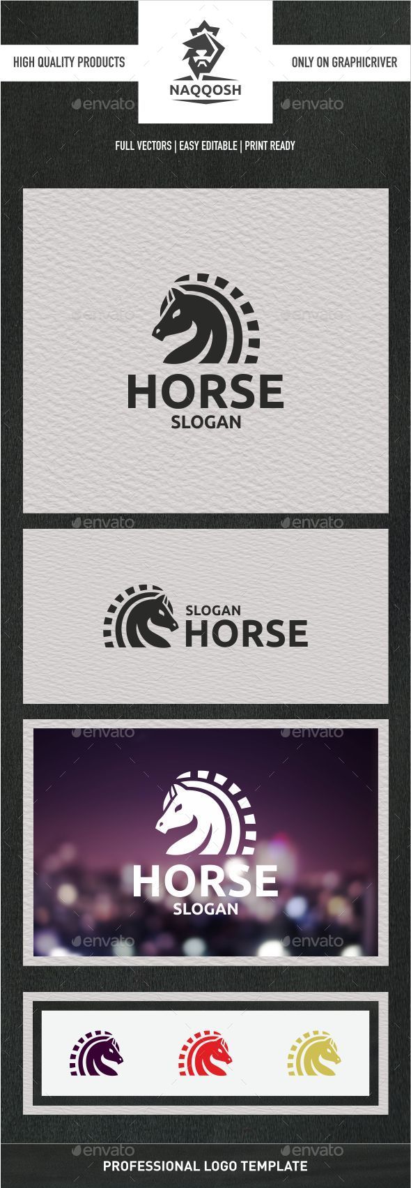 Horse - Animals Logo Templates