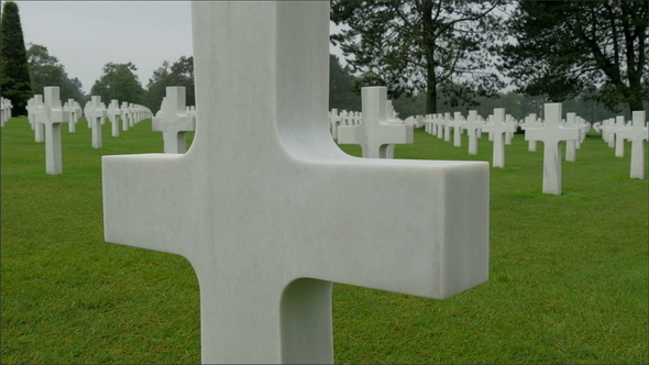 Lots of White Cross from the Normandy American  