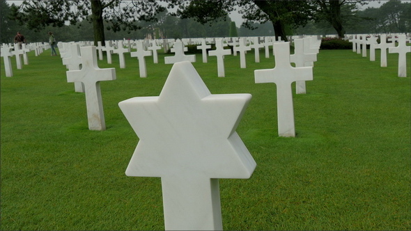 One of the Star Tomb from the Normandy Cemetery