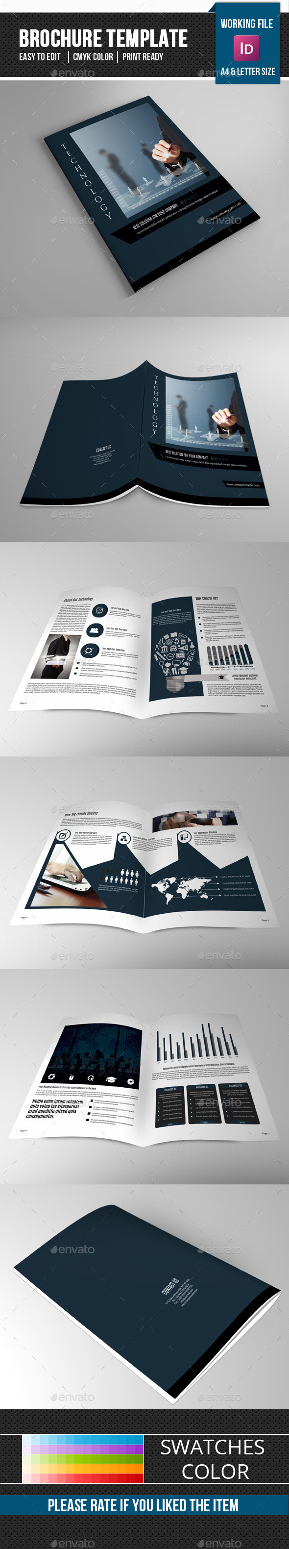 Technology Brochure Template-V323 - Corporate Brochures