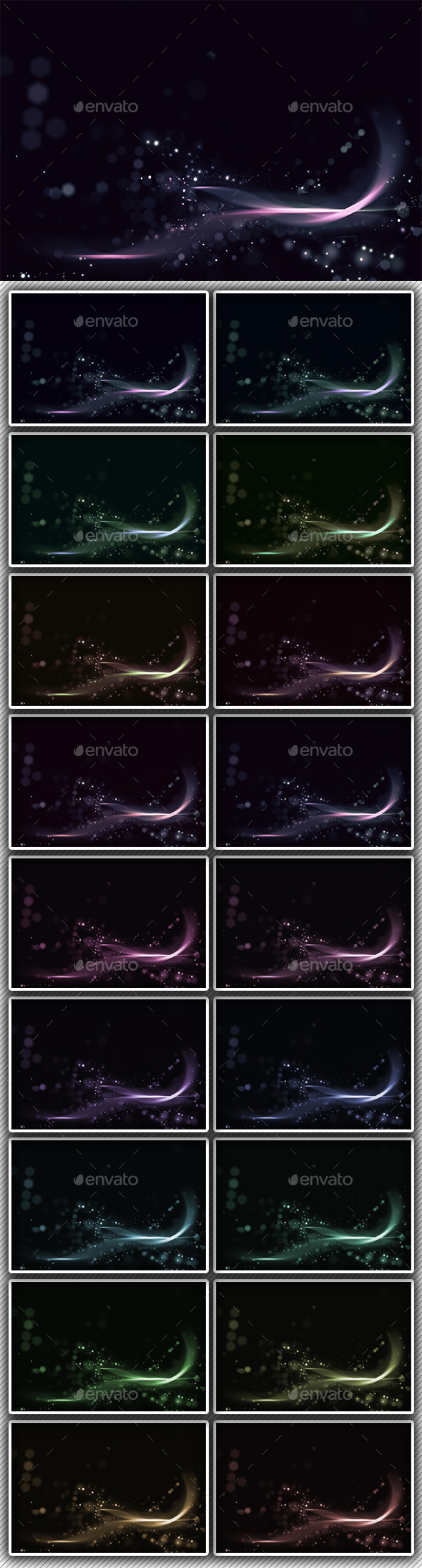 Wavy Abstract Background - Abstract Backgrounds