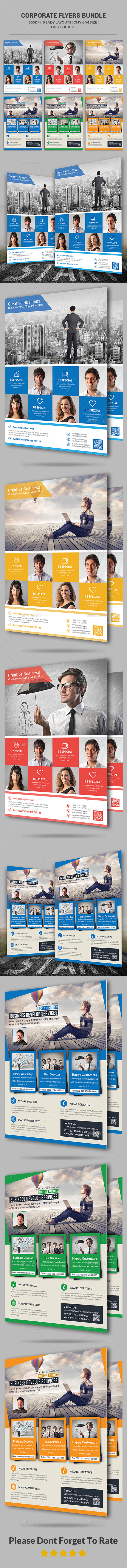 Corporate Flyer Bundle - Corporate Flyers