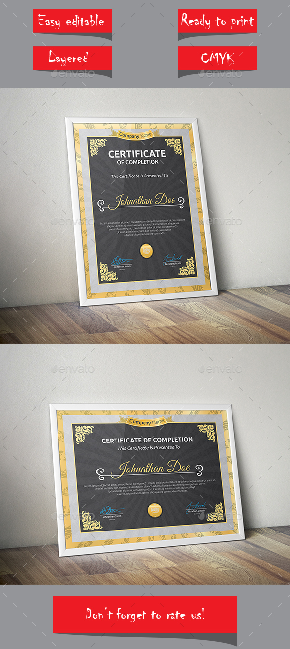 Certificate - Certificates Stationery