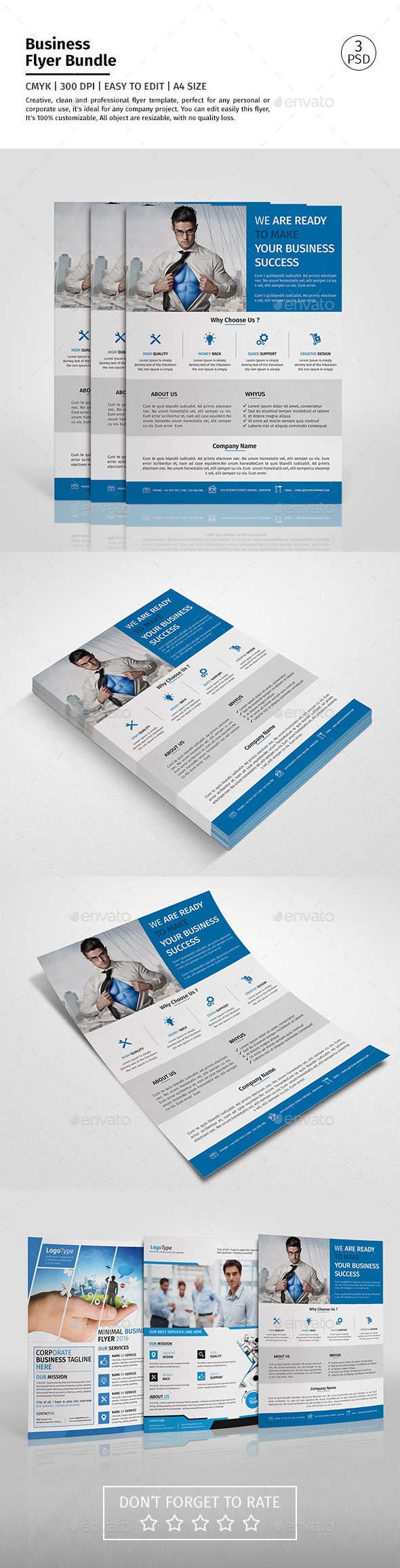 Corporate Flyer Bundle 02 - Corporate Flyers