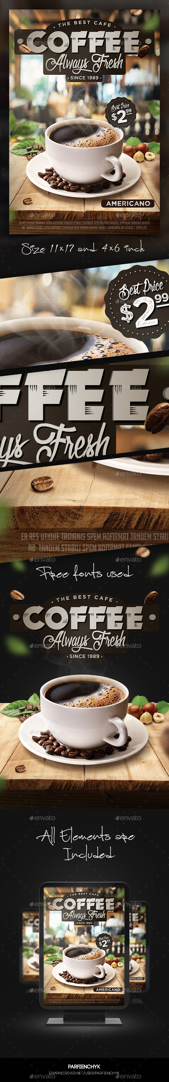 Coffee Flyer Template - Restaurant Flyers