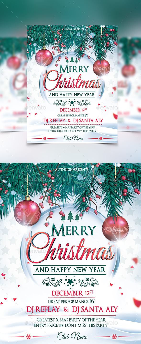 Christmas Flyer - Holidays Events
