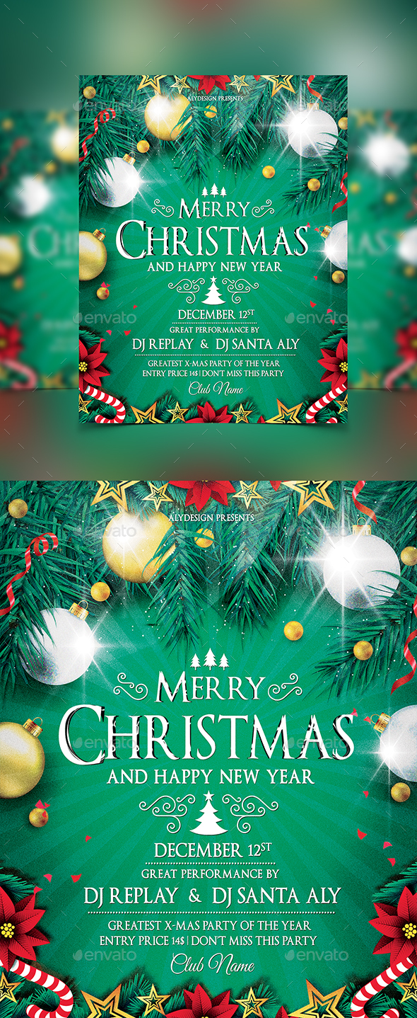 Christmas Flyer - Holidays Events
