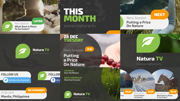 Natura TV - Broadcast Ident