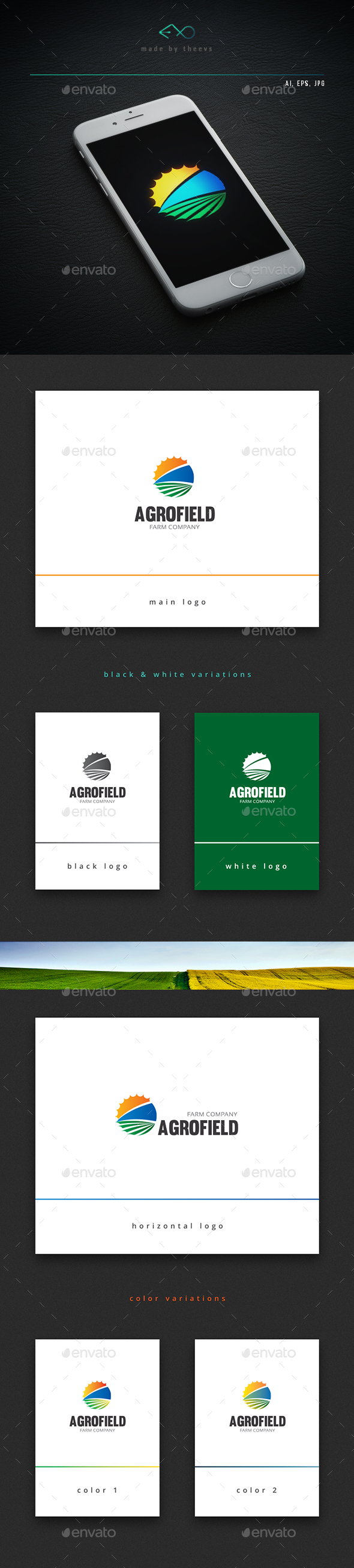 Agrofield - Vector Abstract