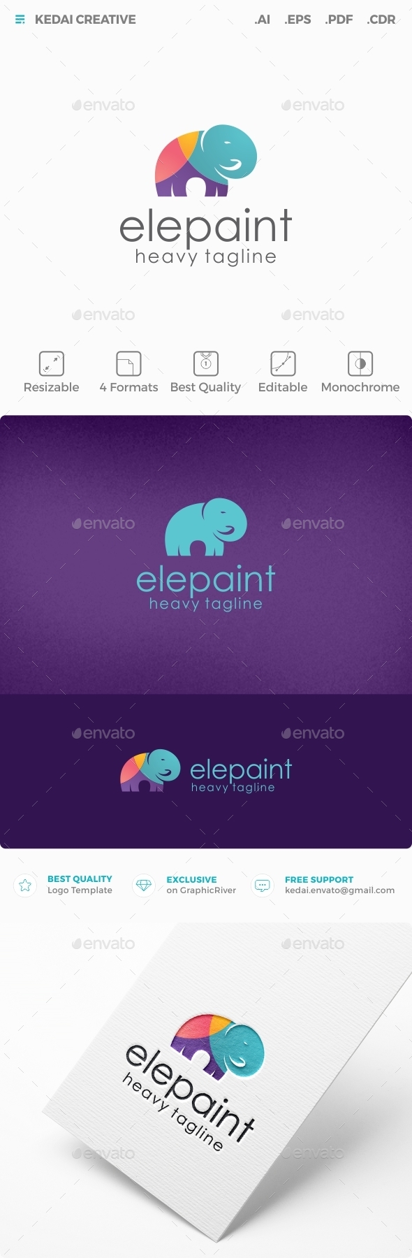 Elepaint - Animals Logo Templates