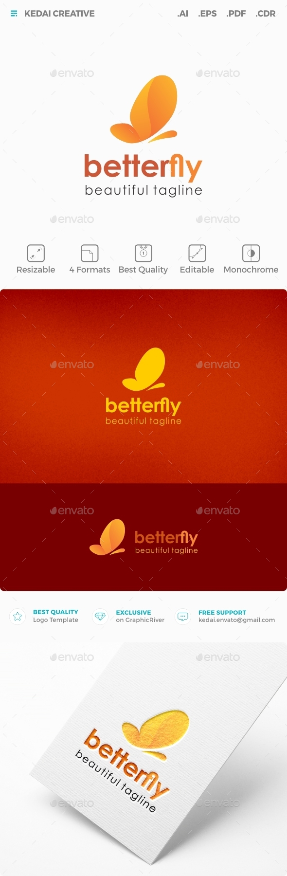 Betterfly - Animals Logo Templates
