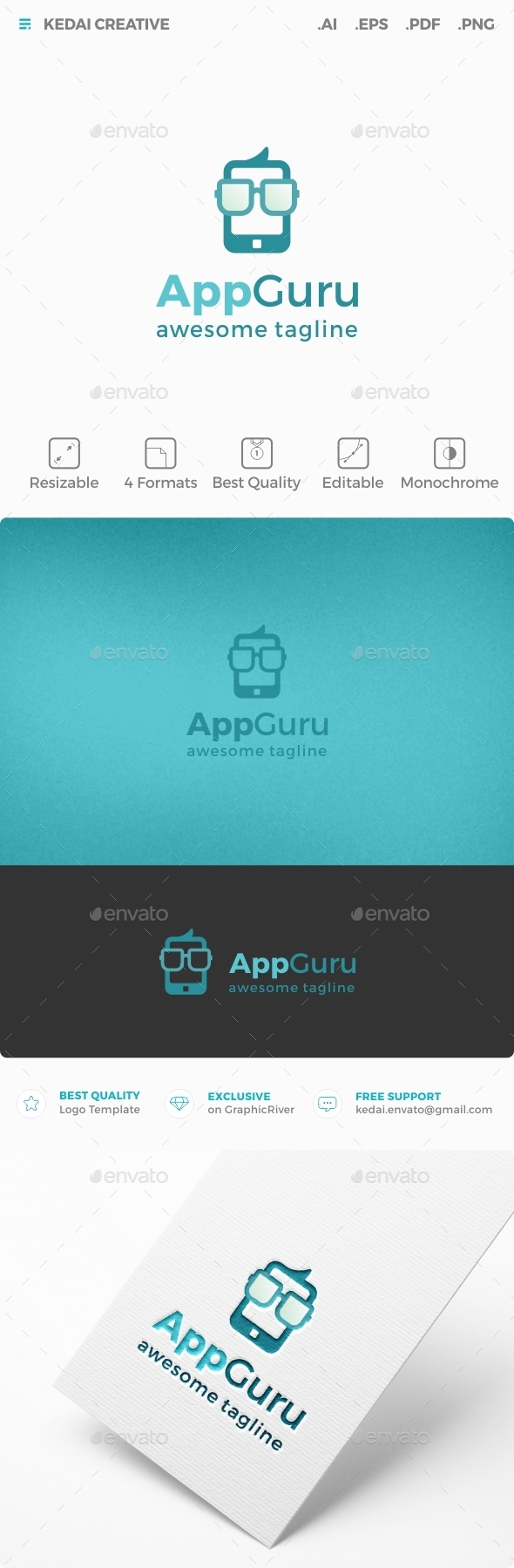 App Guru - Symbols Logo Templates
