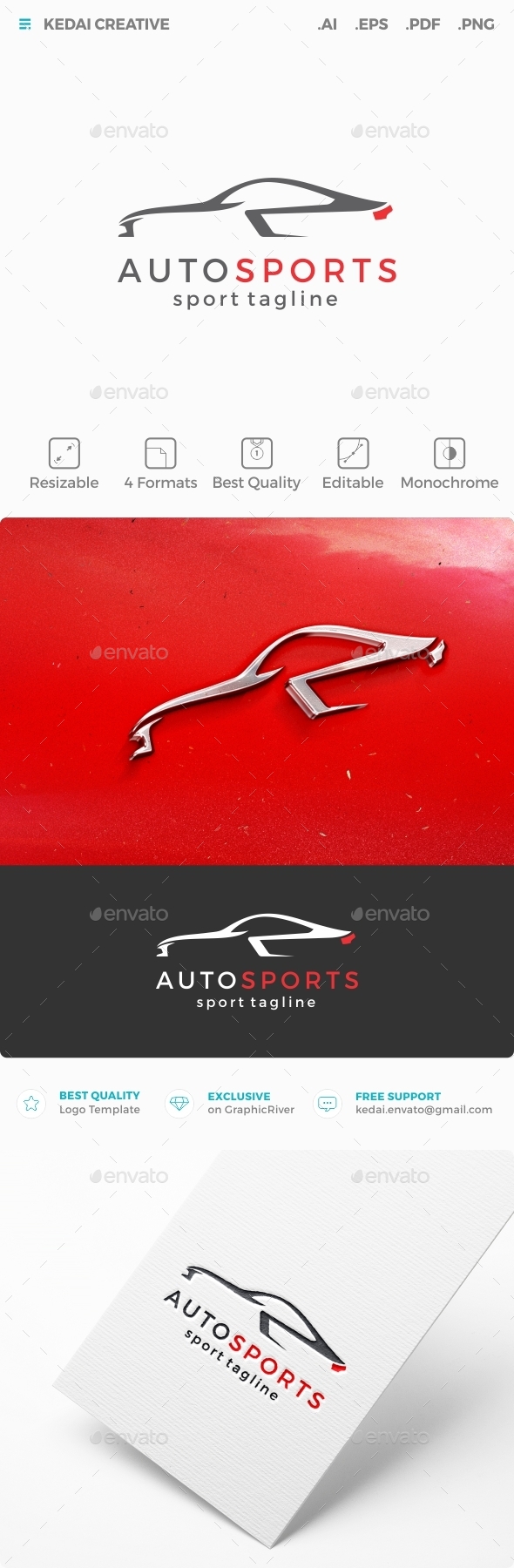 Autosports - Symbols Logo Templates