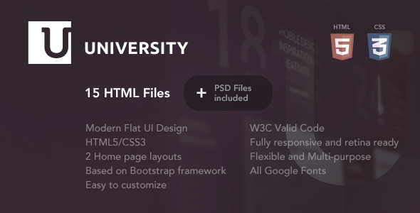 Incredible University – Education HTML Template