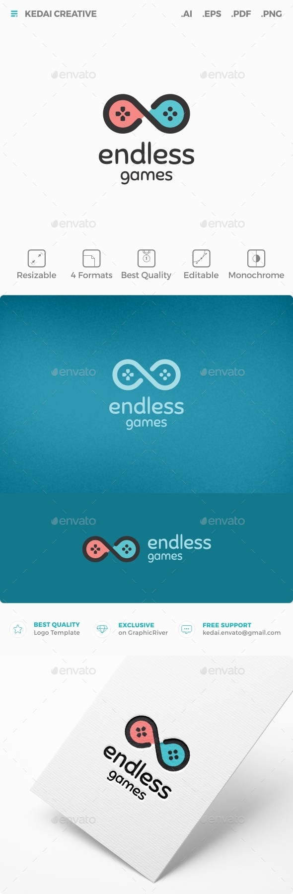 Endless Games - Symbols Logo Templates