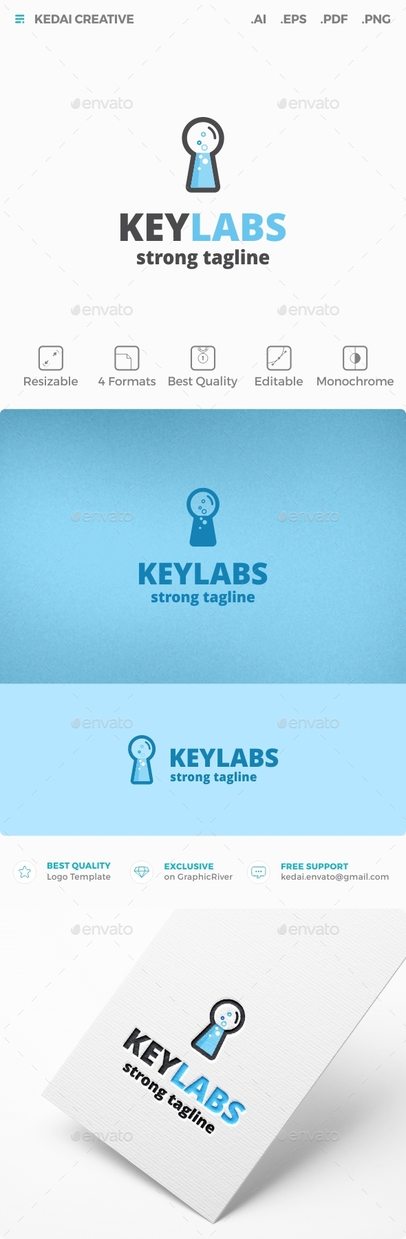 Key Labs - Symbols Logo Templates