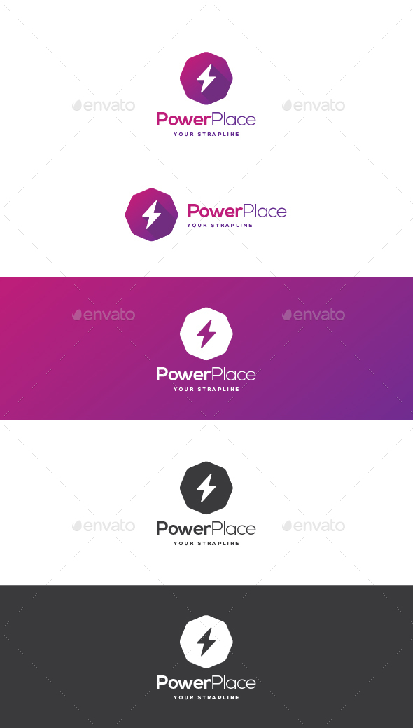 Power Place Logo - Symbols Logo Templates