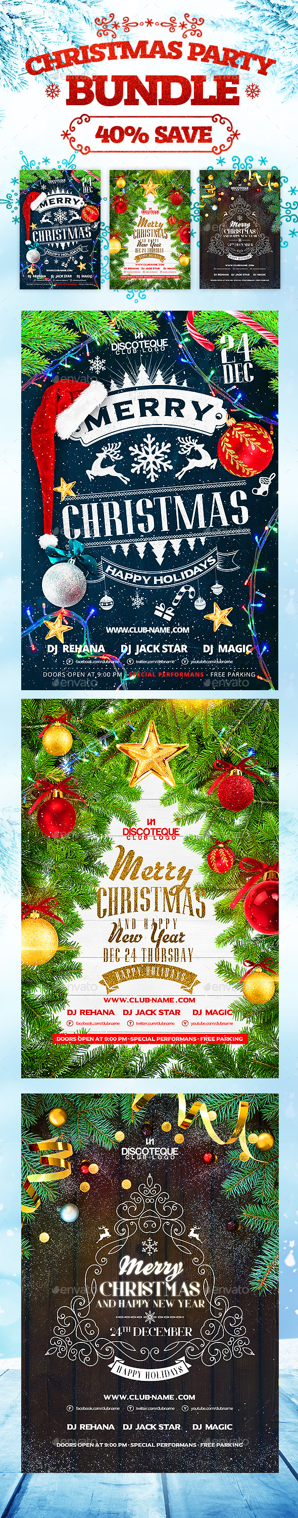 Christmas - Clubs & Parties Events