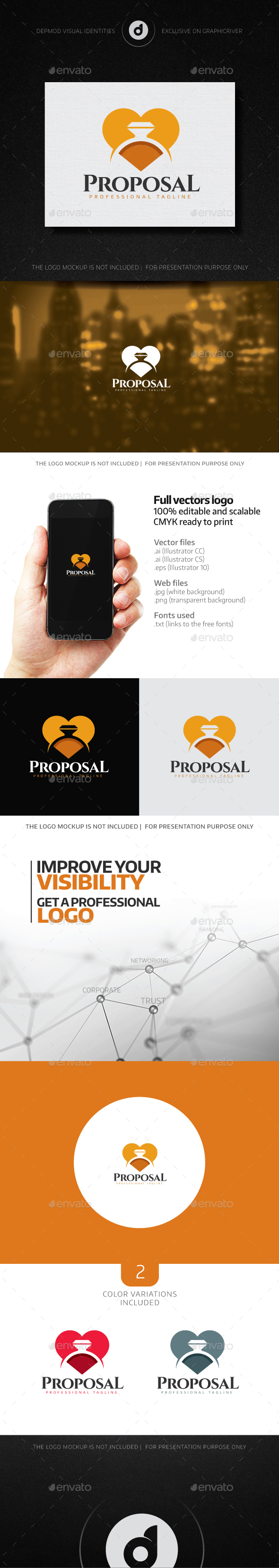 Proposal Logo - Objects Logo Templates