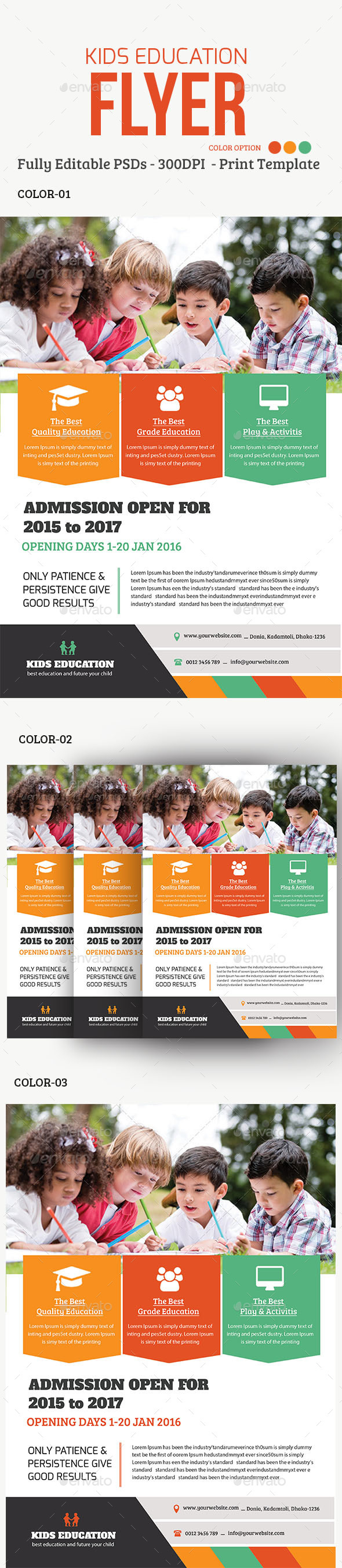 Kids Education Flyer - Corporate Flyers