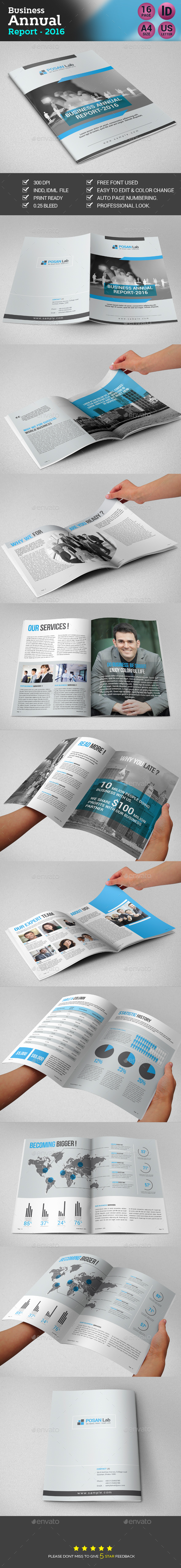 Annual Report - Brochures Print Templates