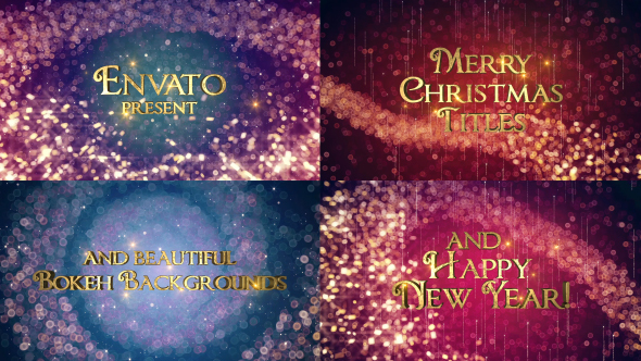 Holiday Titles - VideoHive 13922404