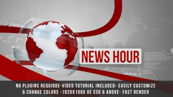 Global News Intro - VideoHive 13835475