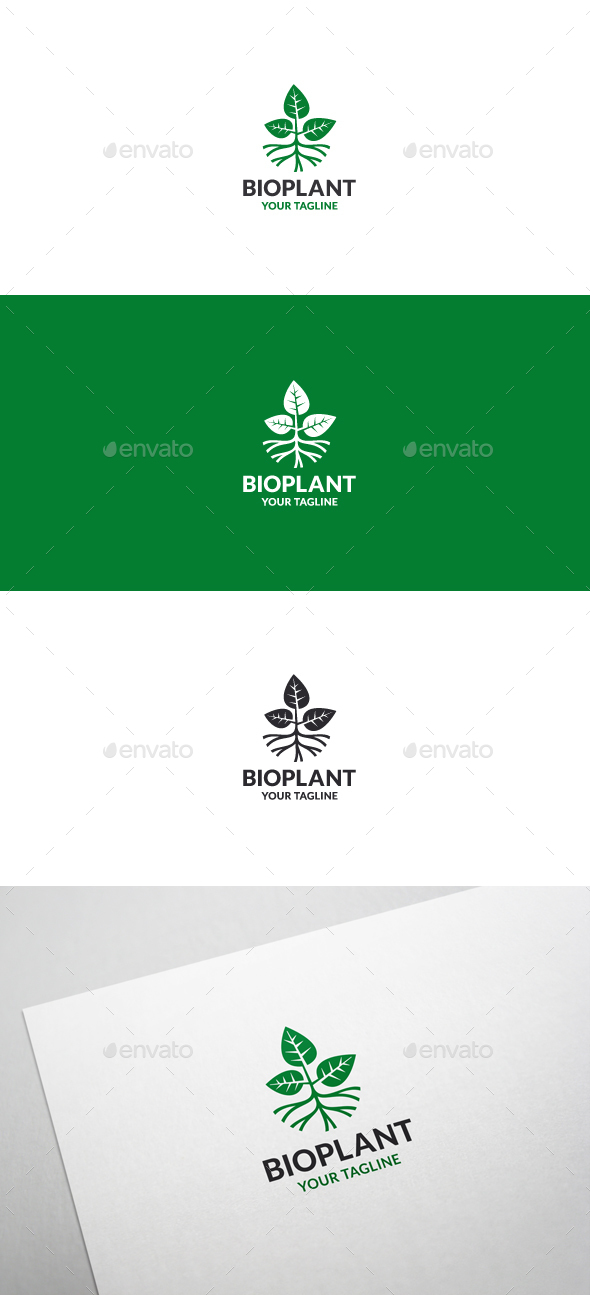 Bio Plant - Logo Template - Nature Logo Templates
