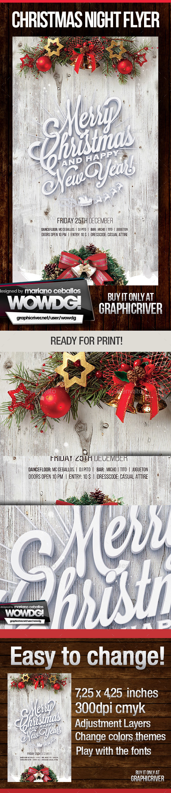 Christmas Party Flyer - Holidays Events