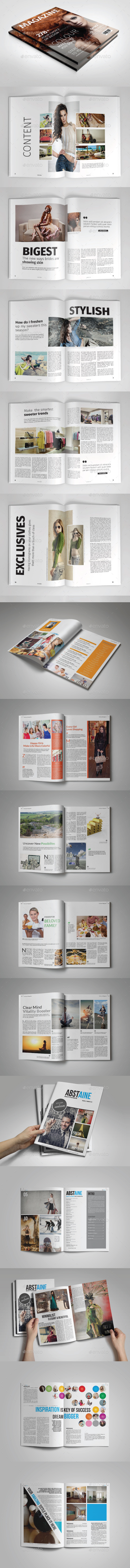 Magazine Bundle Vol. 03 - Magazines Print Templates